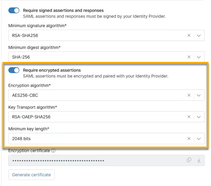 require encrypted assertions.png